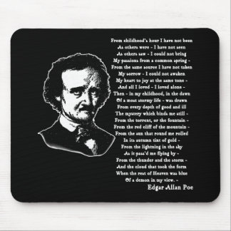 Alfombrilla De Ratón Poema de Edgar Allan Poe SOLO