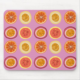 Alfombrilla De Ratón POG Hawaii Frutas Tropicales Pasión Naranja Guayab