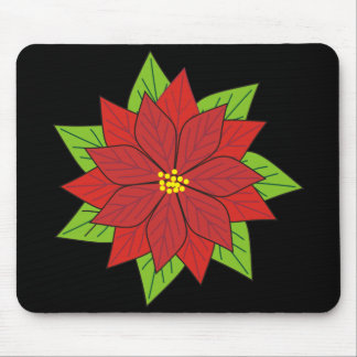 Alfombrilla De Ratón Poinsettia