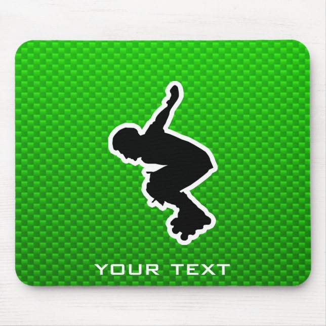 Alfombrilla De Ratón Poli de Rollerblading (Frente)