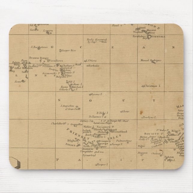 Alfombrilla De Ratón Polinesia 2 (Frente)