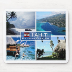 Alfombrilla De Ratón Polinesia Francesa PF - Tahití -