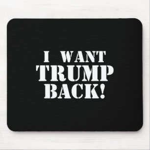Alfombrilla De Ratón Político - Quiero a Trump Ck - 45º Presidente Trum