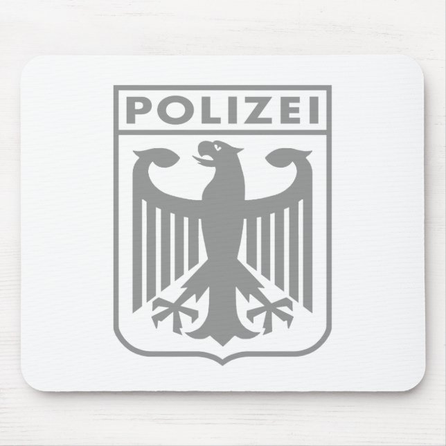 Alfombrilla De Ratón Polizei (Frente)