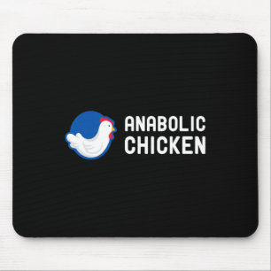 Alfombrilla De Ratón Pollo Anabólico Esteroide Gimnasio Fitness Culturi