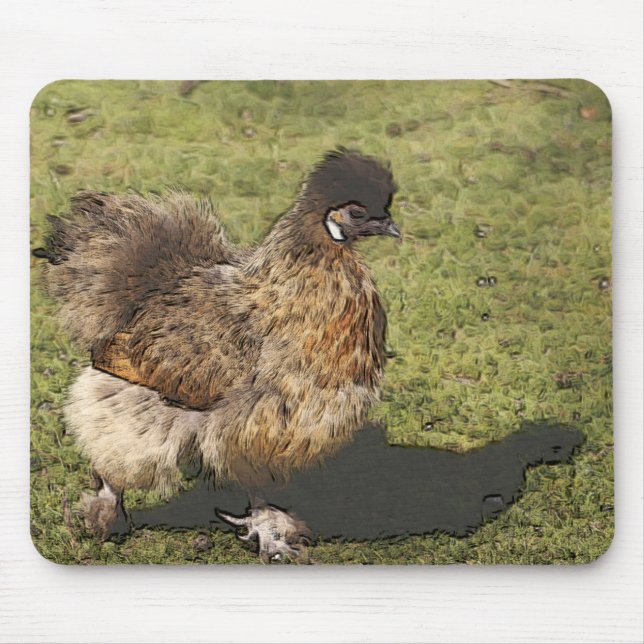 Alfombrilla De Ratón pollo de juguete (Frente)