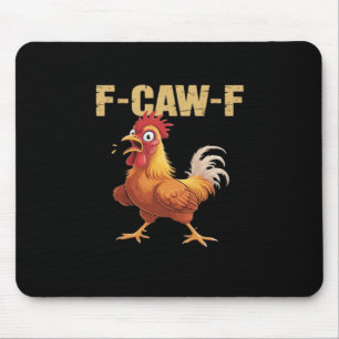 Alfombrilla De Ratón Pollo F-Caw-F Clásico Divertido Retro