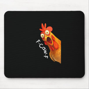 Alfombrilla De Ratón Pollo F-Caw-F divertido Pollo F-Caw-F Creativo Cas