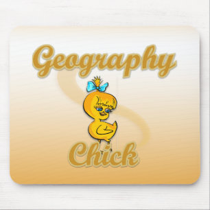 Alfombrilla De Ratón Pollo geográfico
