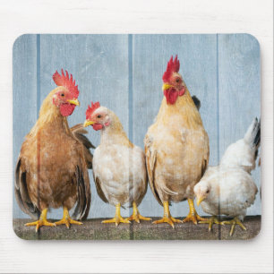Alfombrilla De Ratón Pollos y amigos