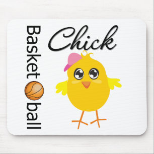 Alfombrilla De Ratón Polluelo del baloncesto