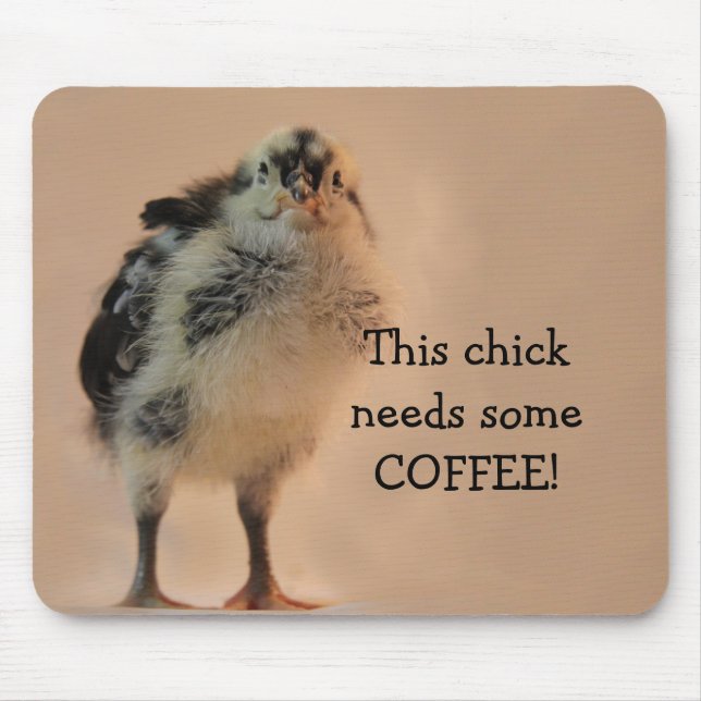 Alfombrilla De Ratón Polluelo feo (Frente)
