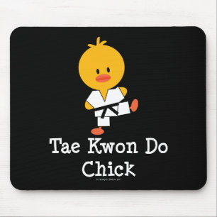 Alfombrilla De Ratón Polluelo Mousepad del Taekwondo