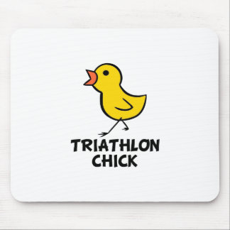 Alfombrilla De Ratón Polluelo Mousepad del Triathlon