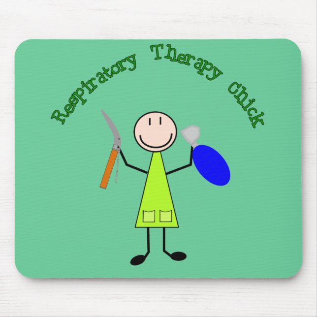 Alfombrilla De Ratón Polluelo respiratorio (Frente)