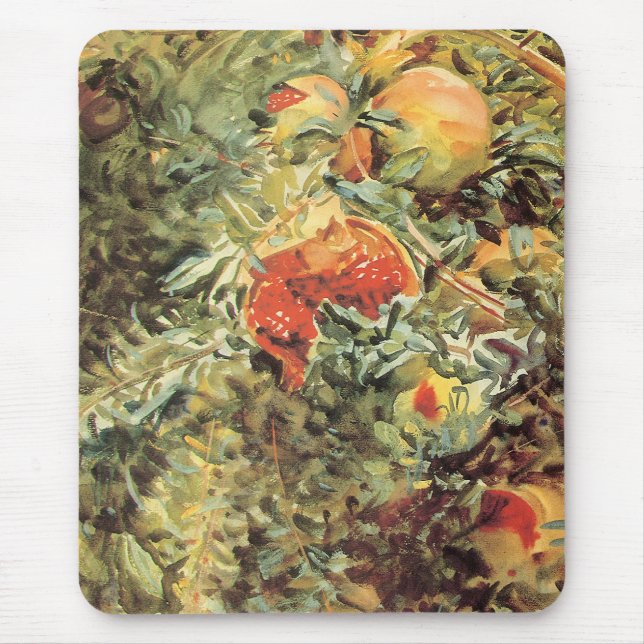 Alfombrilla De Ratón Pomegranates II de John Singer Sargent (Frente)