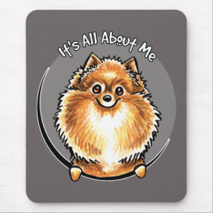 Alfombrilla De Ratón Pomeranian anaranjado IAAM