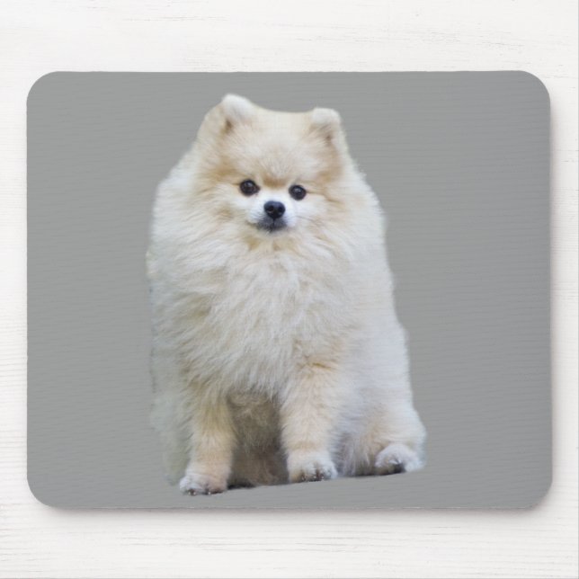 Alfombrilla De Ratón Pomeranian Mousepad (Frente)