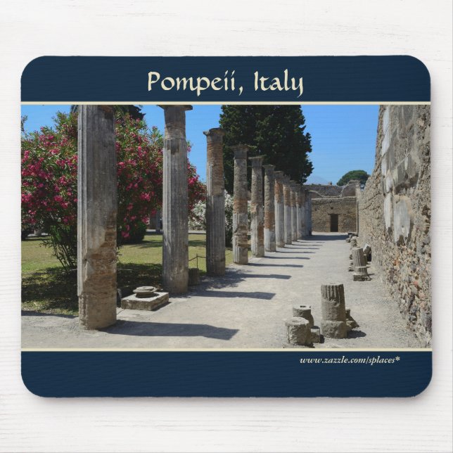 Alfombrilla De Ratón Pompeya (Italia) (Frente)
