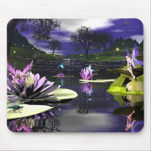 Alfombrilla De Ratón Pond Faerie Mousepad