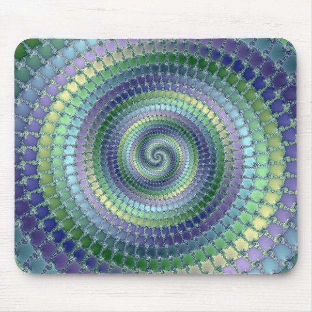 Alfombrilla De Ratón Ponderación - Fractal (Frente)