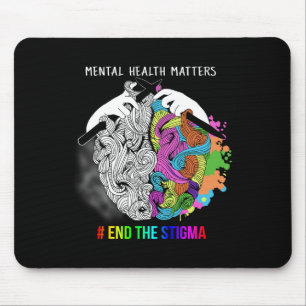 Alfombrilla De Ratón Poner fin al estigma de los problemas de salud men