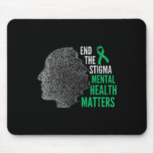 Alfombrilla De Ratón Poner Fin Al Estigma De Salud Mental Consciente De