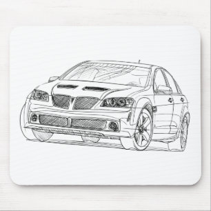 Alfombrilla De Ratón Pontiac G8 GT 2008