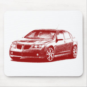 Alfombrilla De Ratón Pontiac G8 GXP rayado