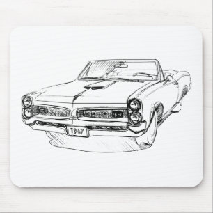 Alfombrilla De Ratón Pontiac GTO 1967