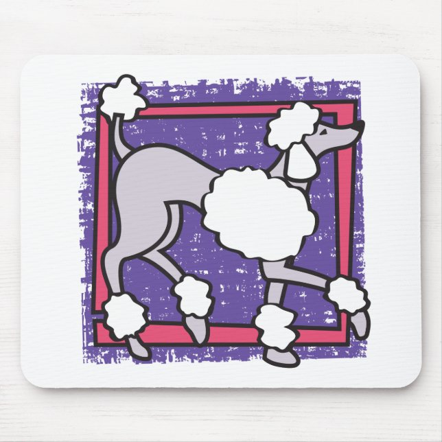 Alfombrilla De Ratón POODLE Computer Mouse Pad (Frente)