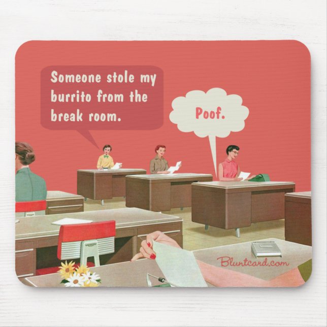 Alfombrilla De Ratón poof del mousepad (Frente)