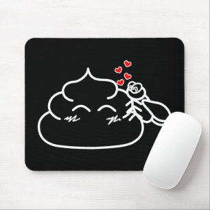 Alfombrilla De Ratón Poop in Love - Brootsch the PooPoo