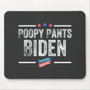 Alfombrilla De Ratón Poopy Pants Biden
