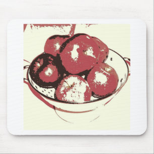 Alfombrilla De Ratón Pop Art Apples
