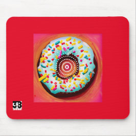 Alfombrilla De Ratón Pop Art Donut