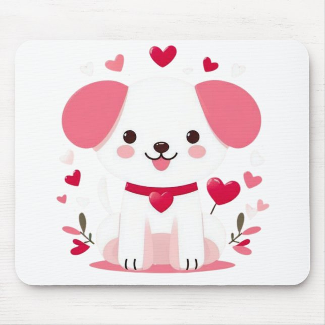 Alfombrilla De Ratón Popo de la valentina caprichoso (Frente)