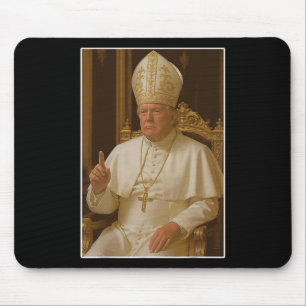 Alfombrilla De Ratón Popo Trump Iglesia Vaticana Papa Trump Divertido C