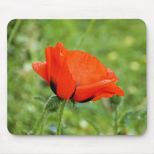 Alfombrilla de ratón Poppy (Frente)