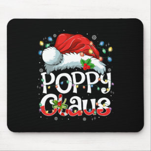 Alfombrilla De Ratón Poppy Claus Xmas Santa Mateo Navidades familiares 