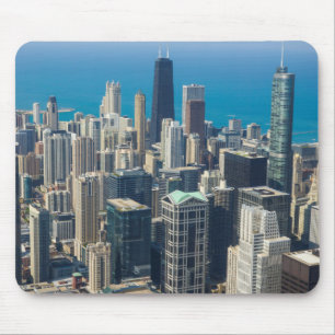 Alfombrilla De Ratón Por encima de Chicago