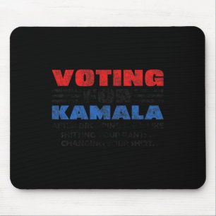 Alfombrilla De Ratón Por Kamala Después De Caer Joe Biden Trump 2024 Wo