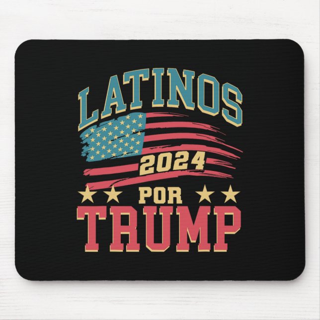 Alfombrilla De Ratón Por la hispana hispana de las elecciones presidenc (Frente)