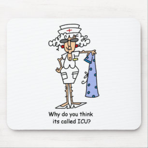 Alfombrilla De Ratón ¿Por qué usted lo piensa ha llamado ICU?
