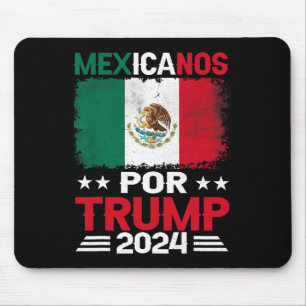 Alfombrilla De Ratón Por Trump 2024 Pro Trump Gift - Mexicanos Por Trum