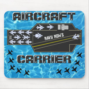 Alfombrilla De Ratón Portaaviones 2.0 de la Marina Personalizada