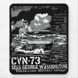 Alfombrilla De Ratón Portaaviones George Washington