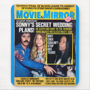 Alfombrilla De Ratón Portada de Movie Mirror de diciembre de 1974