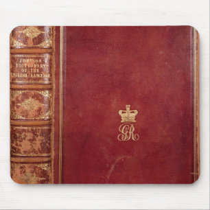 Alfombrilla De Ratón Portada del diccionario de Johnson