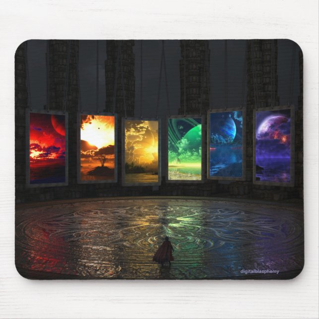 Alfombrilla De Ratón Portales Mousepad (Frente)